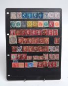 COLLECTION OF PENNY REDS & OTHER STAMPS