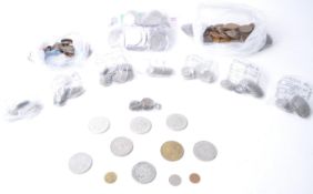 COLLECTION OF 19TH CENTURY TO MODERN COINS
