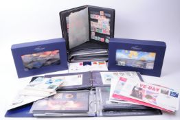 COLLECTION OF PRESENTATION PACKS, FIRST DAY COVERS AND STAMPS