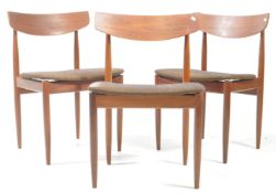 KOFOD LARSEN FOR G PLAN - SET OF THREE DANISH DINING CHAIRS