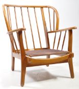 ERCOL - MID CENTURY TEAK ARMCHAIR