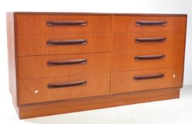 VICTOR WILKINS FOR G PLAN - RETRO FRESCO DOUBLE CHEST OF DRAWERS