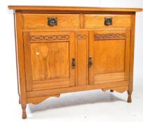EARLY 20TH CENTURY OAK ARTS & CRAFTS SIDEBOARD