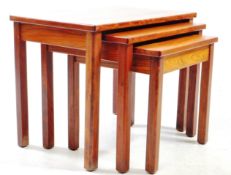 DANISH MODERN DESIGN - RETRO NEST OF TEAK TABLES