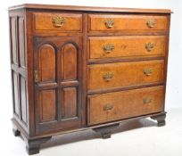VICTORIAN OAK SIDEBOARD CREDENZA