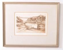 AFTER NANCY BRADFIELD - 1979 'CLIFTON SUSPENSION BRIDGE ETCHING