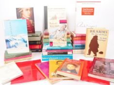 COLLECTION OF VINTAGE 20TH CENTURY BOOKS RELATING TO CLASSICAL MUSIC
