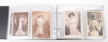 COLLECTION OF EDWARDIAN & LATER PORTRAIT POSTCARDS