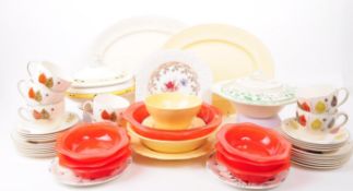 MID CENTURY LARGE COLLECTION OF CERAMICS TABLEWARE