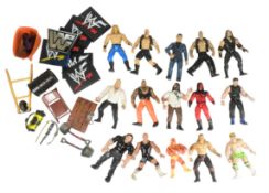 WWF - COLLECTION OF ASSORTED JAKKS PACIFIC WRESTLING FIGURES