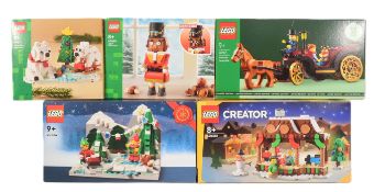 LEGO - COLLECTION OF LEGO CHRISTMAS SETS