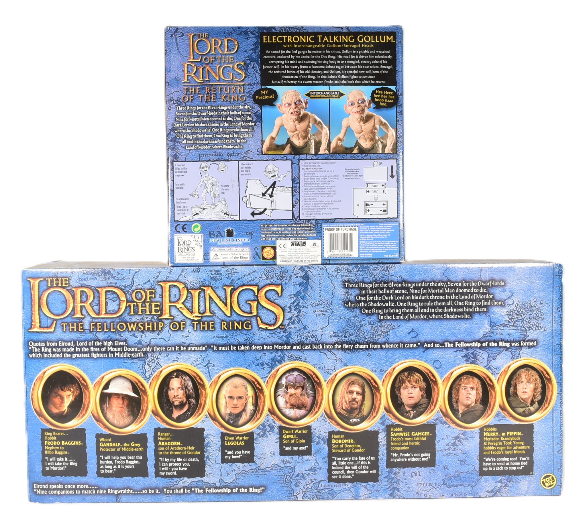LORD OF THE RINGS - X2 TOY BIZ LOTR ACTION FIGURE SETS - Image 7 of 7