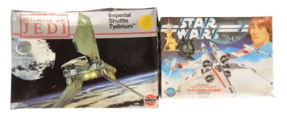 STAR WARS - X2 STAR WARS PLASTIC MODEL KITS