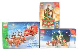 LEGO - COLLECTION OF X3 LEGO CHRISTMAS SETS