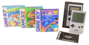 RETRO GAMING - GAMEBOY POCKET WITH X3 GAME CARTRIDGES