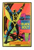 MARVEL - BLACK BOLT - VINTAGE 1971 THIRD EYE POSTER