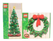 LEGO - X2 FACTORY SEALED LEGO CHRISTMAS SETS