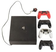 GAMING - SONY PLAYSTATION 4 WITH CONTROLLERS