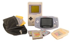 RETRO GAMING - VINTAGE NINTENDO GAMEBOY BUNDLE