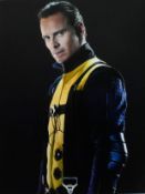 X-MEN - MICHAEL FASSBENDER - AUTOGRAPHED 8X10