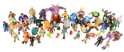 RETRO TOYS - COLLECTION OF VINTAGE PLAYSET ACTION FIGURES