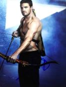 STEPHEN AMELL - ARROW - AUTOGRAPHED 8X10