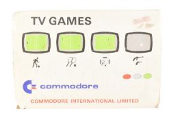 RETRO GAMING - VINTAGE COMMODORE 2000K TV GAMES CONSOLE