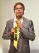 MICHAEL C HALL - DEXTER - AUTOGRAPHED 16X12