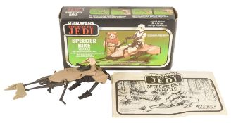 STAR WARS - ORIGINAL VINTAGE SPEEDER BIKE VEHICLE PLAYSET