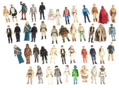 STAR WARS - LARGE COLLECTION OF VINTAGE PALITOY / KENNER ACTION FIGURES