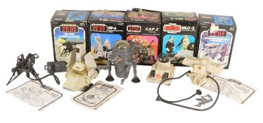 STAR WARS - ORIGINAL VINTAGE PALITOY / KENNER MINIRIG PLAYSETS