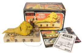 STAR WARS - ORIGINAL VINTAGE KENNER JABBA THE HUTT PLAYSET
