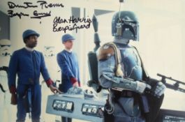 STAR WARS - EMPIRE STRIKES BACK - MULTI-SIGNED 8X12