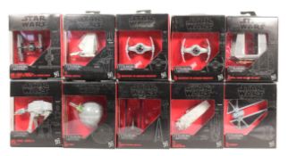 STAR WARS - THE BLACK SERIES - TITANIUM SERIES - DIECAST SHIP MODELS