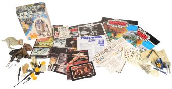 STAR WARS - COLLECTION OF ASSORTED VINTAGE PLAYSET PARTS & ACCESSORIES