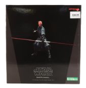 STAR WARS - ARTFX - DARTH MAUL PRE-PAINTED MODEL KIT