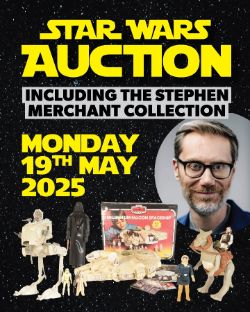 STAR WARS AUCTION - INC THE STEPHEN MERCHANT COLLECTION - TIMED - BRISTOL