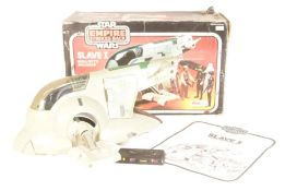 STAR WARS - ORIGINAL VINTAGE SLAVE 1 ACTION FIGURE PLAYSET