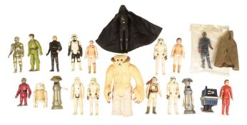STAR WARS - COLLECTION OF ORIGINAL VINTAGE PALITOY / KENNER ACTION FIGURES