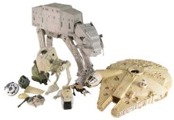 STAR WARS - COLLECTION OF VINTAGE KENNER / PALITOY PLAYSETS