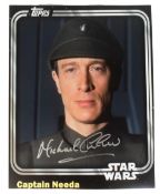 STAR WARS - MICHAEL CULVER - CAPT NEEDA - 11X14