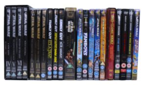 STAR WARS - COLLECTION OF ASSORTED DVDS