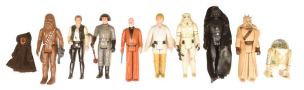 STAR WARS - COLLECTION OF 'FIRST 12' KENNER / PALITOY ACTION FIGURES