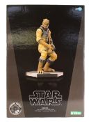 STAR WARS - ARTFX - ZUCKUSS THE BOUNTY HUNTER SERIES MODEL KIT