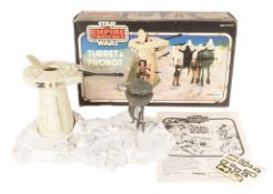 STAR WARS - ORIGINAL VINTAGE PALITOY BOXED TURRET & PROBOT PLAYSET