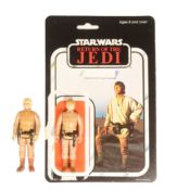 STAR WARS - LUKE SKYWALKER - TWO VARIATION ACTION FIGURES + CARD BACK