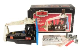 STAR WARS - ORIGINAL VINTAGE DARTH VADER'S STAR DESTROYER PLAYSET