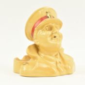 ROYAL DOULTON - ARMY CLUB - VINTAGE ASHTRAY ADVERTISING FIGURINE