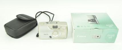 TWO VINTAGE CAMERAS, BEING AN OLYMPUS TRIP 500 & CANON IXUS 105