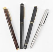 FOUR VINTAGE 20TH CENTURY FOUNTAIN PENS INCL. SHEAFFER & PARKER